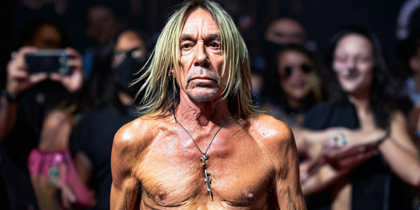 Игги Поп выступил топлес и вызвал споры в сети